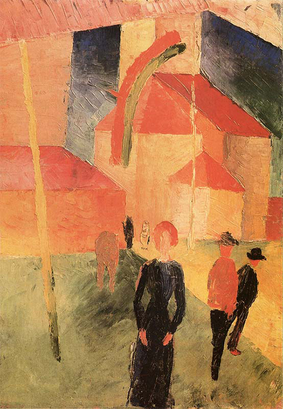 Church with Flags